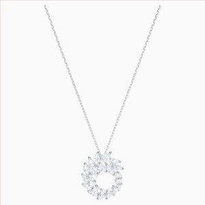 Swarovski Louison Pendant, Rhodium Plated